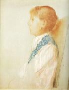 Odilon Redon Madame Odilon Redon in Left Profile oil painting